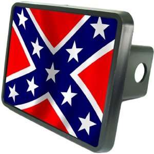  Confederate Flag Custom Hitch Plug for 2 receiver from 