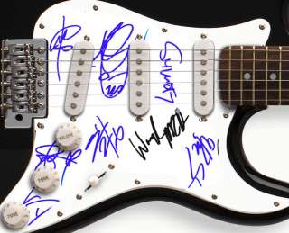 Mushroomhead Autographed Signed Guitar 8 Signatures UACC RD COA  