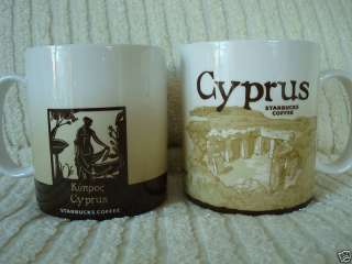 NEW Starbucks Global City Mug Country CYPRUS 2009  