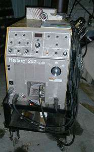 Used Esab Heliarc 252 AC/DC TIG Welder w/Accessories,Tank, Many 