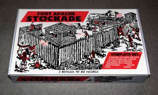 Marx Fort Apache Stockade Play Set Box  