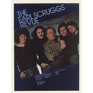  1979 The Earl Scruggs Revue Photo Booking Print Ad (Music 