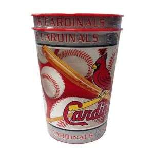 ST LOUIS CARDINALS MLB 2pack 16oz Plastic Cups NEW  