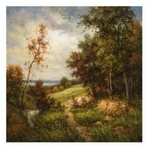  Streamside Trail Giclee Poster Print, 24x24