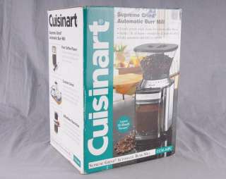 Cuisinart Supreme Grind Automatic Burr Mill AS IS  