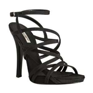  Dolce & Gabbana black grosgrain strappy sandals 