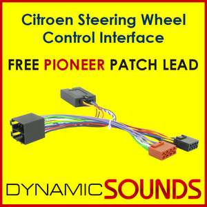 PIONEER Citroen C2, C3, C5, C8 Steering Wheel Control Interface 