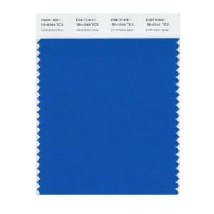  PANTONE SMART 18 4244X Color Swatch Card, Directoire Blue 