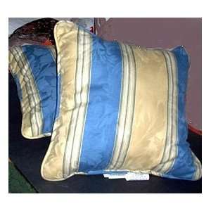   Decorative Pillows Capulet Stripe Bluebell Pair