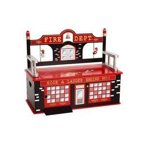  Firefighter Bench seat with Storage