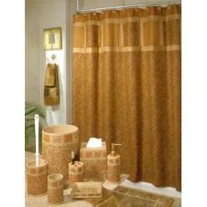  Suede Paisley Shower Curtain