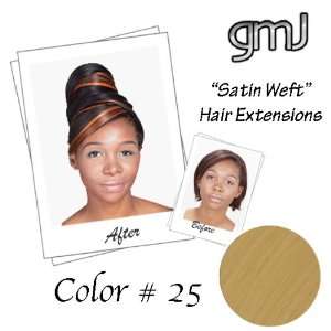   Color# 25   Caramel   Light Golden Blonde) 100% Human Remy Hair
