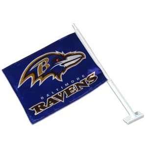  Baltimore Ravens Car Flag