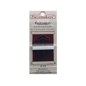    Piecemakers Embroidery Needles Size 5/10 Arts, Crafts & Sewing