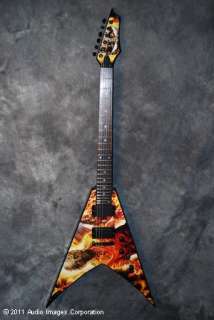 is a brand new dean dave mustaine signature v end game electric guitar 