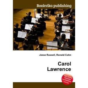  Carol Lawrence Ronald Cohn Jesse Russell Books