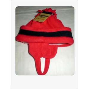    Osh Kosh Toddler Fleece Winter Hat, in Red/Blue (2T 4T) Baby