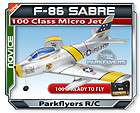 86 Sabre Micro Jet Electric & Ready to Fly 100% Sca