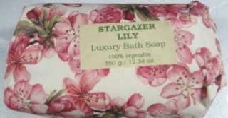 Castelbel Stargazer Lily Luxury Bath Soap 12.34 Oz  