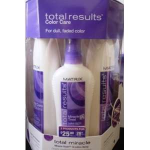 Matrix Total Results COLOR CARE Total Micale 3 Products Shampoo 10oz 
