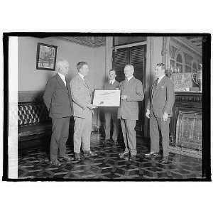  Photo Pershing receiving honorary membership   Shrine, 4 