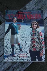 COLUMBIA MINERVA Knitting CAMPUS FASHIONS Vintage Book Pattern Booklet 