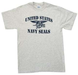  U.S. Navy SEALs Stencil T shirt Clothing