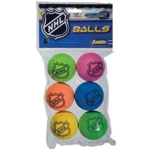  Franklin NHL Mini Hockey Replacement Foam Balls (Assorted 