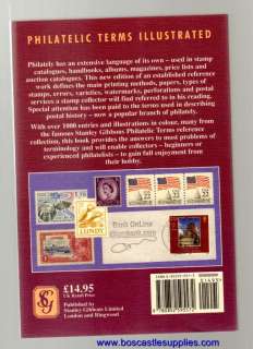 STANLEY GIBBONS STAMP COLLECTING PHILATELIC TERMS ILLUS  