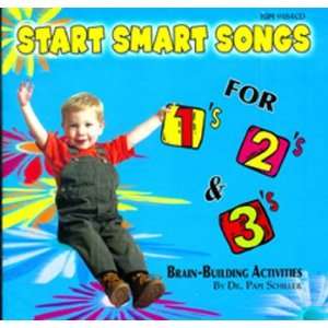  START SMART SONGS FOR 1S 2S and 3S CD Toys & Games