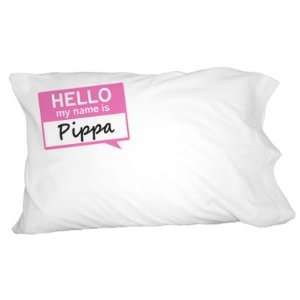  Pippa Hello My Name Is Novelty Bedding Pillowcase Pillow 