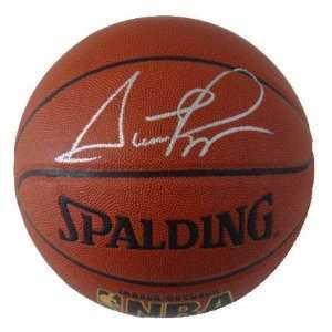  Scottie Pippen Autographed Basketball with MM Holo 