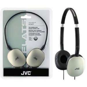 Jvc America Flat Headpones Silver Closed Type Ear Pads Ingenious Flat 