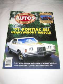   Interest Autos #152 April 1996 71 Pontiac SSJ Heavyweight Muscle