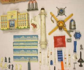 Old Atomic Marx toy Cape Canaveral Missile Base 1960s military set 