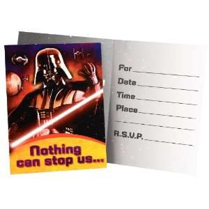  Star Wars 3D Feel the Force Invitations Toys & Games