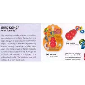  KONG BIRD WITH FUN CLIPS