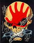   DEATH PUNCH SIGNED American Capitalist THE WAY OF THE FIST PREPRINT