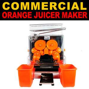   Automatic Electric Orange Lemon Juice Machine Maker Juicer Squeezer