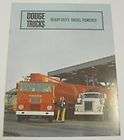 Dodge 1941 1942 Diesel Heavy Duty Trucks Sales Brochure  