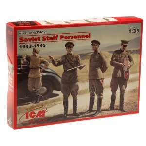  ICM35612 1/35 Soviet Staf Personnel Toys & Games