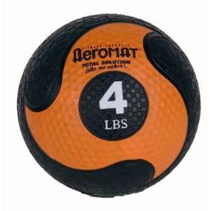  AGM Group 35965 7.75 in. Deluxe Medicine Ball   Black 