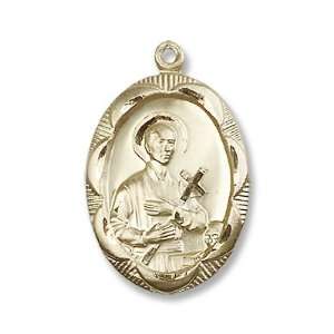  14K Gold St. Gerard Medal Jewelry