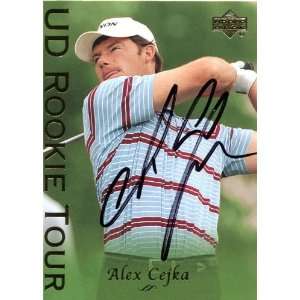 Alex Cejka Autographed/Hand Signed 2003 Upper Deck Card  