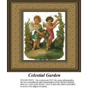  Celestial Garden Cross Stitch Pattern PDF  