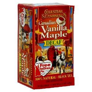 Celestial Seasonings Canadian Vanilla Mpl, 20 Bag (Pack of 6)
