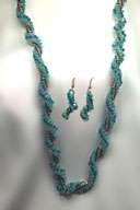 Dutch Spiral Necklace and Earring Set  