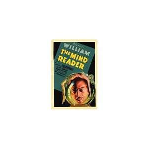  Mind Reader Movie Poster, 11 x 17 (1933)