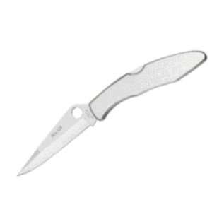  Spyderco Knives 7P Stainless Police Lockback Knife with 