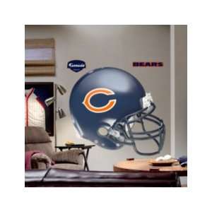    Fathead Chicago Bears NFL Helmet Wall Mural
